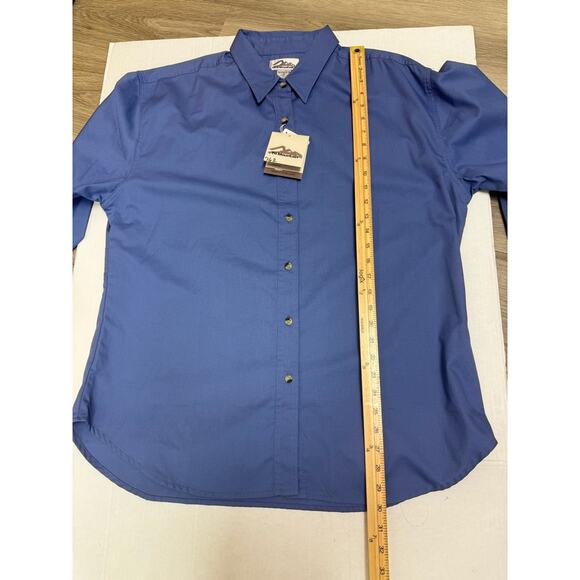 Tri Mountain Women's Long Sleeve‎ Button Down Work Shirt Size XL - Picture 3 of 8